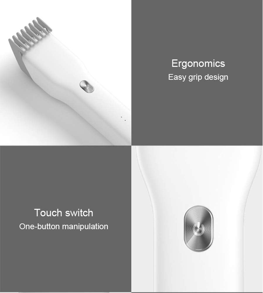 ZUIAI Men's Electric Hair Clipper Electric Hair Clipper Cordless Electric Hair Clipper Adult Professional Trimmer Angle Hairdresser(Ivory Standard Beauty and Personal Care ZUIAI