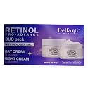 Delfanti-Milano • RETINOL PRO-ADVANCE • Anti-Aging DUO pack • Day + Night Creams • Face and Neck Moisturizers with Dead Sea Minerals and Vitamins E Beauty & Personal Care Delfanti-Milano