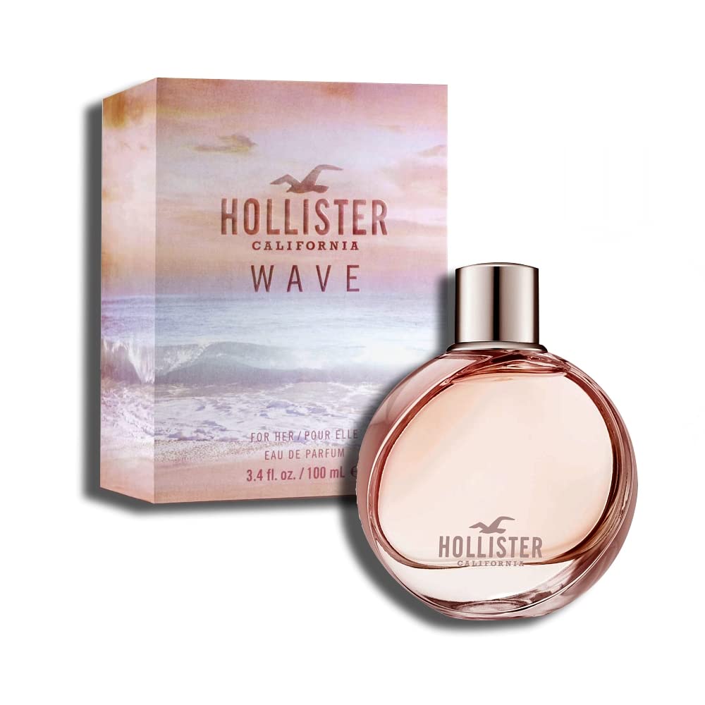 Hollister Wave Women Eau De Parfum, 3.4 Ounce | Pack of 2 Beauty and Personal Care Hollister