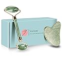 Ysrisny Gua Sha Facial Tools Jade Roller for Face - Facial Massage Tool for Anti Aging Wrinkles and Skin Rejuvenate -100% Natural Jade Stone for Face Beauty & Personal Care Ysrisny