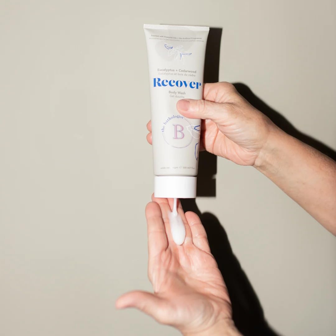 The Bathologist Recover Creamy Body Wash, Eucalyptus & Cedarwood, Soothing Body Cleanser for Post-Workout Recovery, Hydrating, Gentle Formula for All Beauty & Personal Care Bathorium