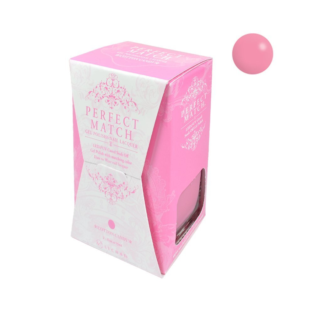 LECHAT Perfect Match Nail Polish, Cotton Candy, 0.500 Ounce