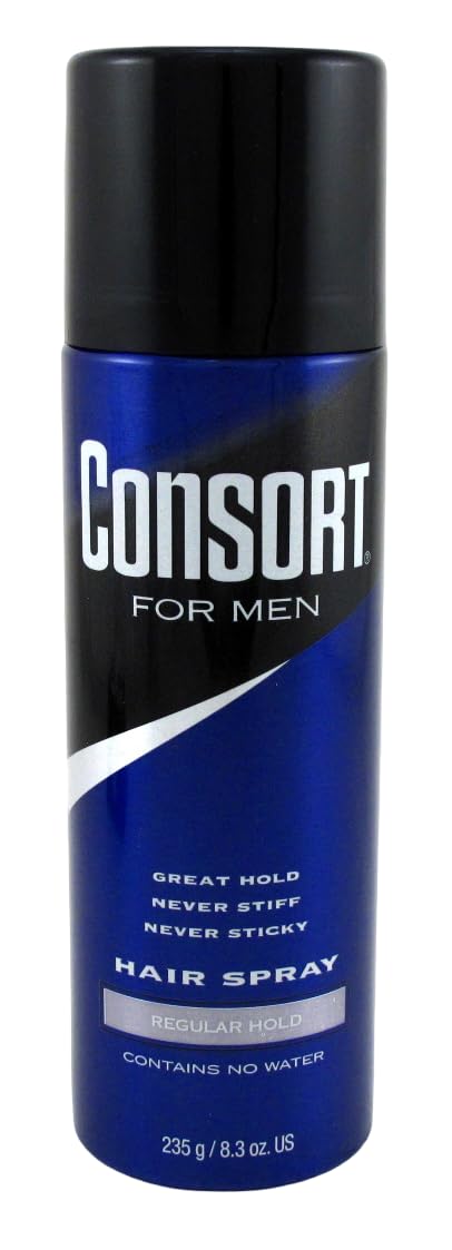 Consort Hair Spray 8.3 Ounce Regular Hold Aerosol (Pack of 3) Beauty & Personal Care Consort