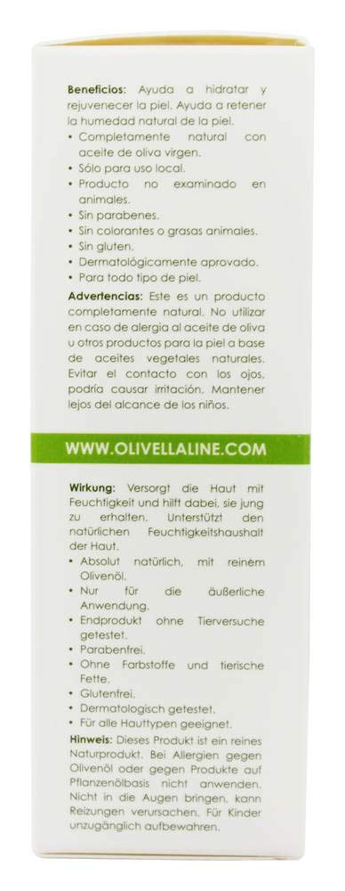 Olivella All Natural Virgin Olive Oil Moisturizer - 1.69 fl oz Beauty & Personal Care Olivella