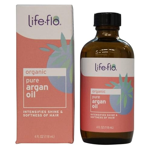 LIFE-FLO Pure Argan Oil | Certified Organic, Cold Pressed | Intensify Hair Shine and Softness & Minimize Split Ends | Skin Moisturizer | 4oz Beauty & Personal Care LIFE-FLO