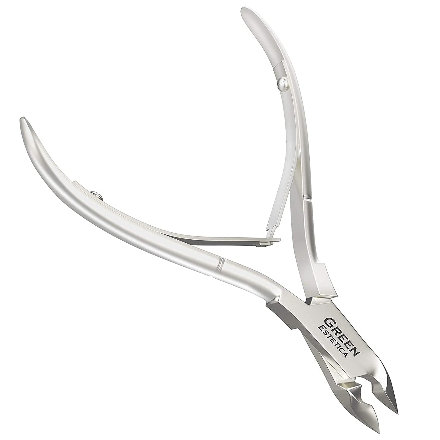 Professional Cuticle Trimmer Nail Cuticle Cutter Stainless Steel Cuticle Nippers with Sharp Blades of Cuticle Remover Clippers Manicure Tools Double Beauty & Personal Care GREEN ESTETICA