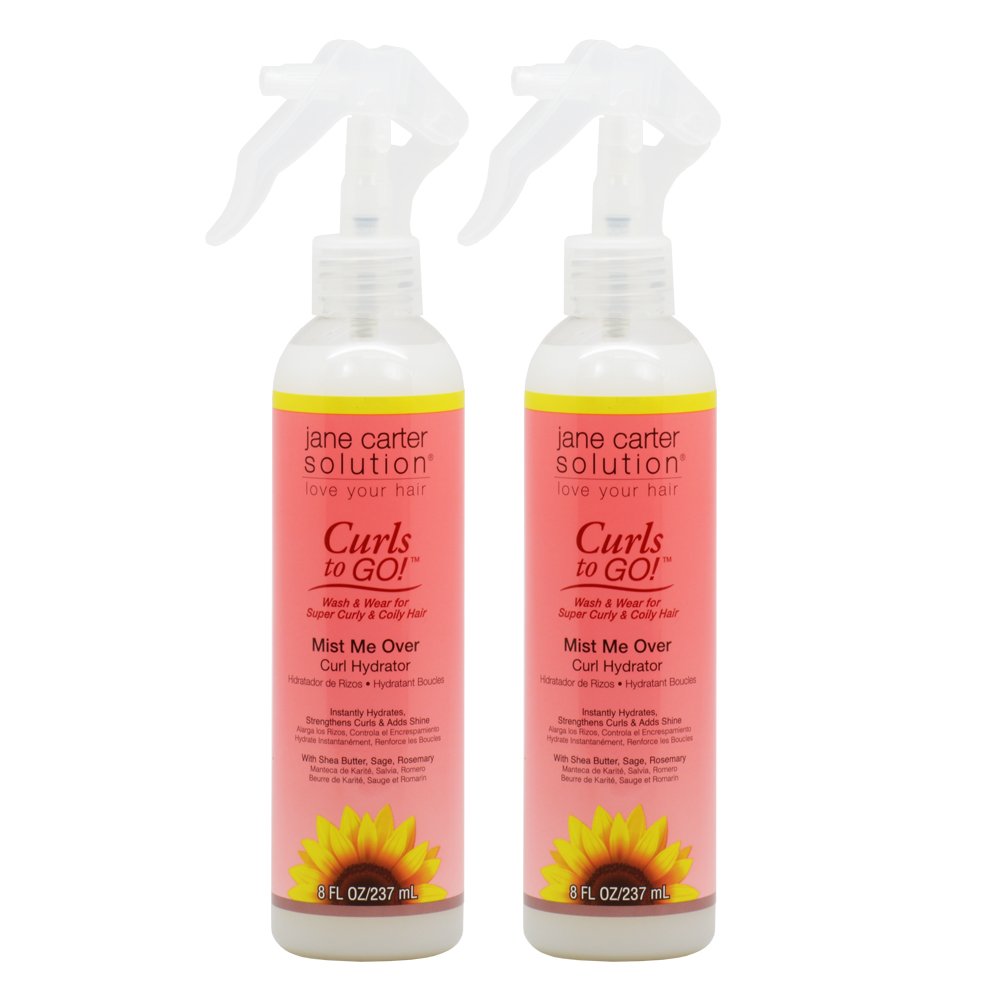 Jane Carter Curls to Go Mist Me Over Curl Hydrator 8oz / 237ml"Pack of 2" Beauty & Personal Care Jane Carter Solution