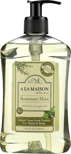 A La Maison De Provence (NOT A CASE) Soap Liquid French Rosemary Mint Beauty & Personal Care A LA MAISON