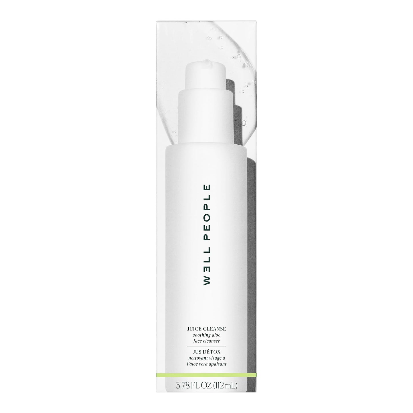 Well People Juice Cleanse Soothing Aloe Face Cleanser, Nourishing Gel-based Cleanser For All Skin Types, Softens & Hydrates Skin, Vegan & Cruelty-free Beauty & Personal Care Well People