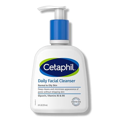 Daily Facial Cleanser, 8 fl oz (237 ml), Cetaphil Beauty & Personal Care Cetaphil