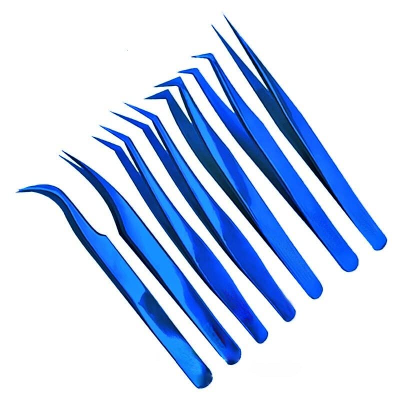 Volume Eyelashes Tweezers Stainless Steel superhard Tweezers High Precision Anti-static tweezers Eyelash Extensions custom Beauty and Personal Care NSUQOA