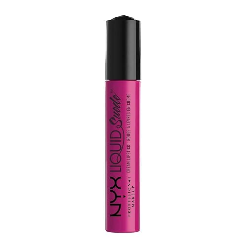 NYX PROFESSIONAL MAKEUP Liquid Suede Cream Lipstick - Pink Lust (Hot Pink) Beauty & Personal Care NYX PROFESSIONAL MAKEUP