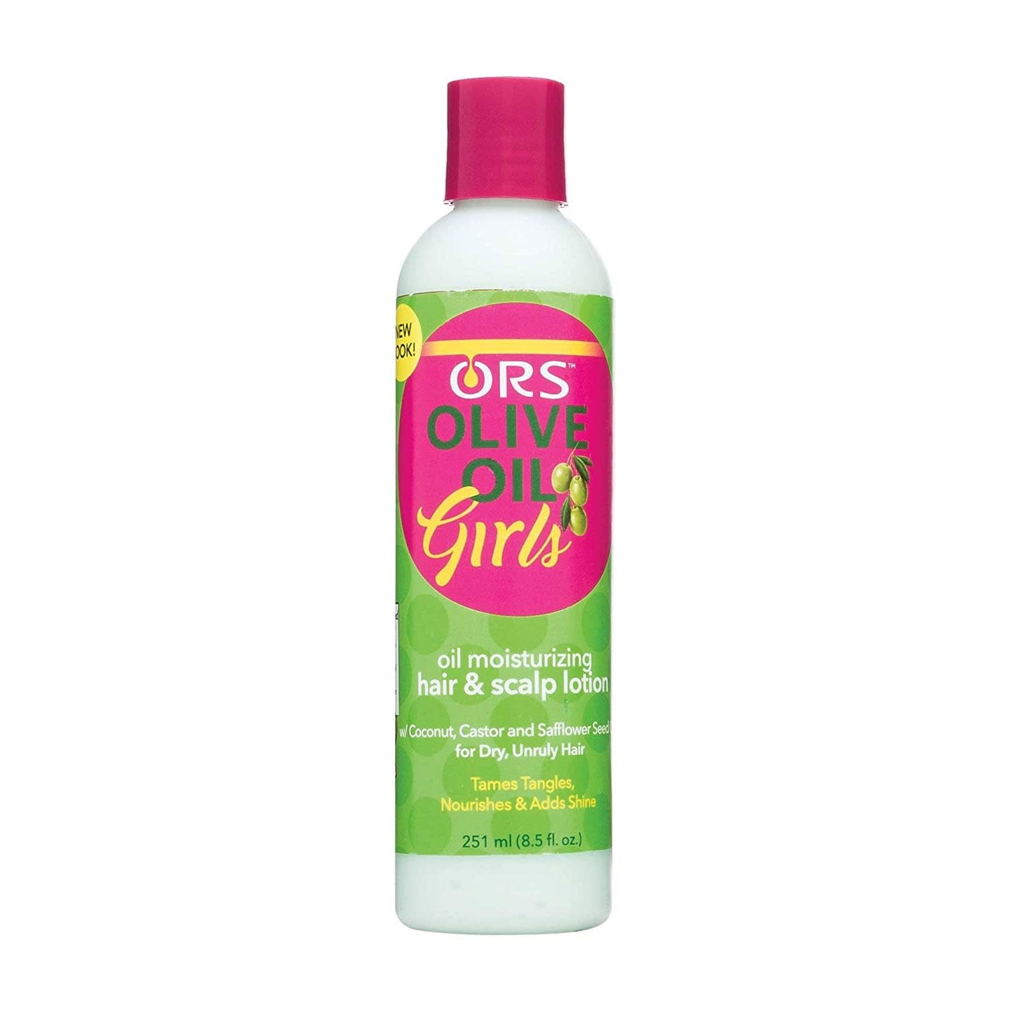 ORS Olive Oil Girls Moisturizing Hair & Scalp Lotion with Coconut, Castor & Safflower Seed 8.5 oz Beauty & Personal Care ORS