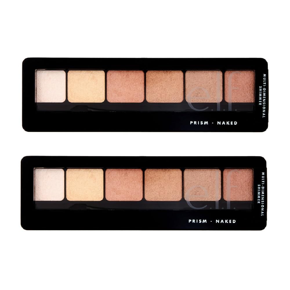 e.l.f. Pack of 2 Prism Eyeshadow, Prism - Naked 83275 Beauty & Personal Care e.l.f.