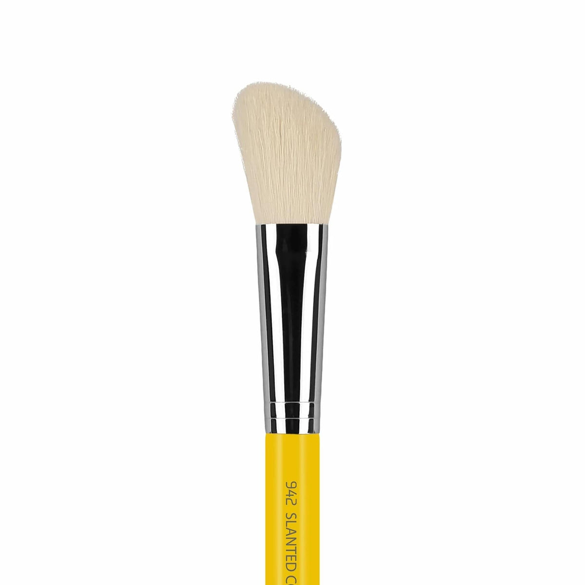 Bdellium Tools Professional Makeup Brush - Studeo Series 942 Slanted Contour - With Mix of Soft Synthetic & Natural Fibers, For Adding Dimension