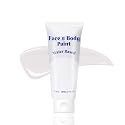 White Face Body Paint, Water Based Cream White Body Painting For Art Theater Halloween Party Cosplay Clown Skull Joker Zombie Vampire Skeleton Goth Beauty & Personal Care TUHPIBK