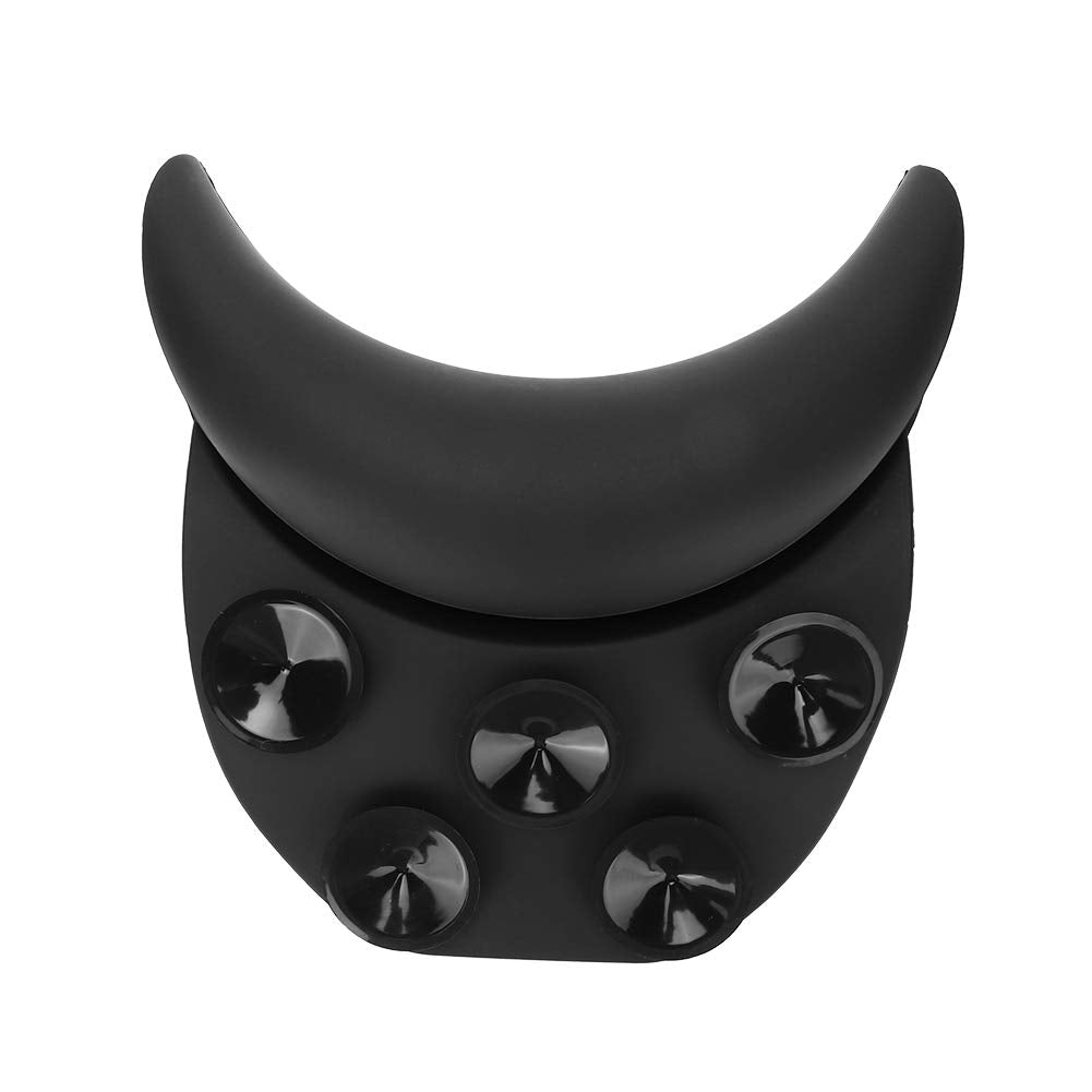 Neck Rest Pillow, Silicone Curved Bed Neck Rest Shampoo Pillow, Hair Wash Sink Basin Hairdressing Tool for Salon Home Beauty and Personal Care Rotekt
