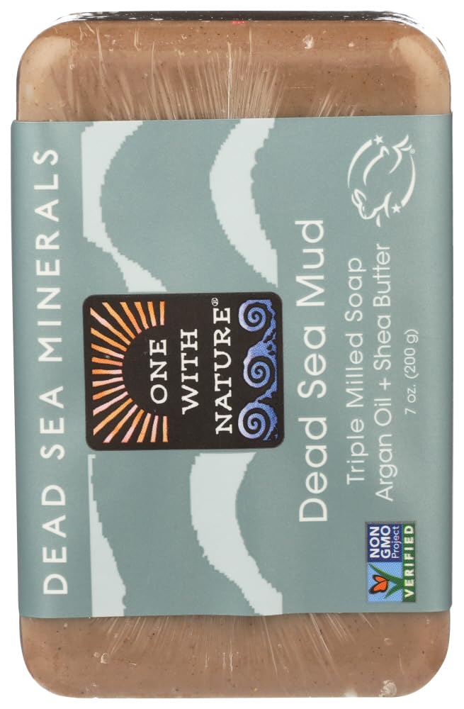 One With Nature Dead Sea Mud Bar Soap, 7 Ounce -- 2 per case. by One With Nature Beauty & Personal Care MarvelsAura