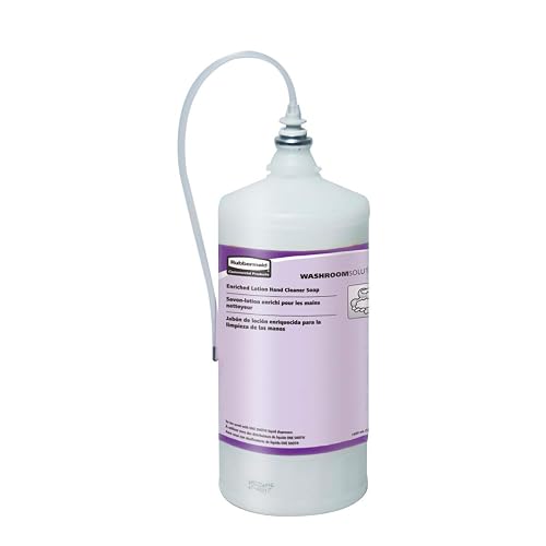 Rubbermaid Commercial Products OneShot Green Seal Certified Lotion Hand Soap Refill, 800mL, Compatible with RCP's Touchless OneShot Lotion Dispensers Beauty & Personal Care Rubbermaid Commercial Products