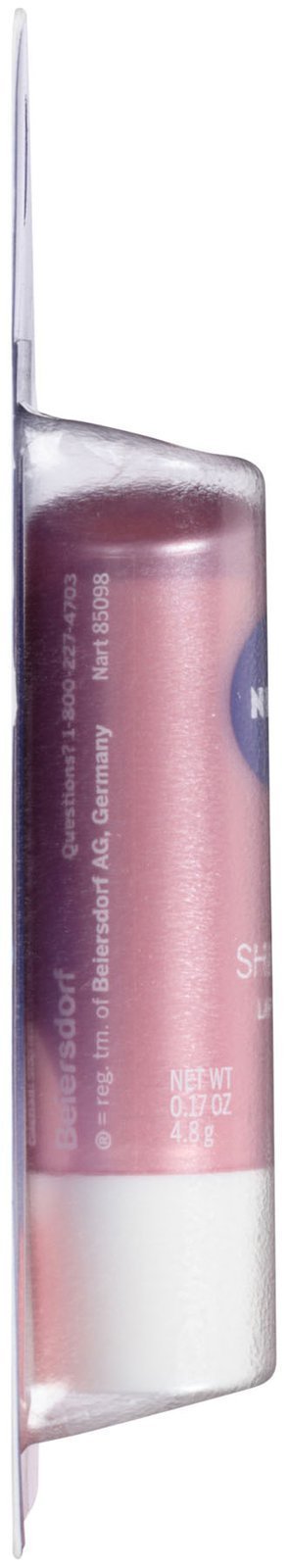 NIVEA Shimmer Lip Care, Moisturizing Lip Balm Stick with Shea Butter and Jojoba Oil, 0.17 Oz Beauty & Personal Care NIVEA