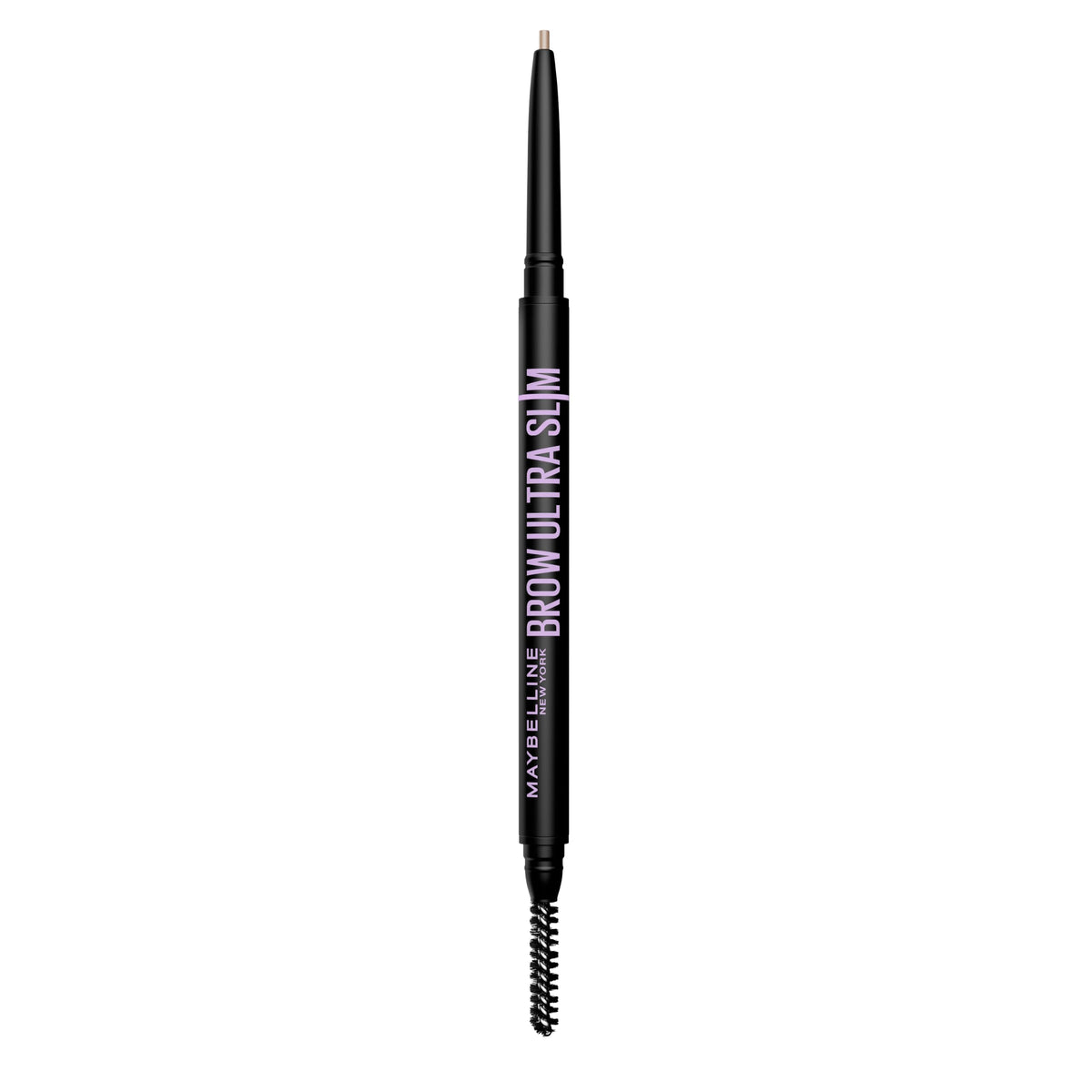 Maybelline Express Brow Ultra Slim Eyebrow Makeup, Brow Pencil with Precision Tip and Spoolie for Defined Eyebrows, Taupe (Packaging May Vary)