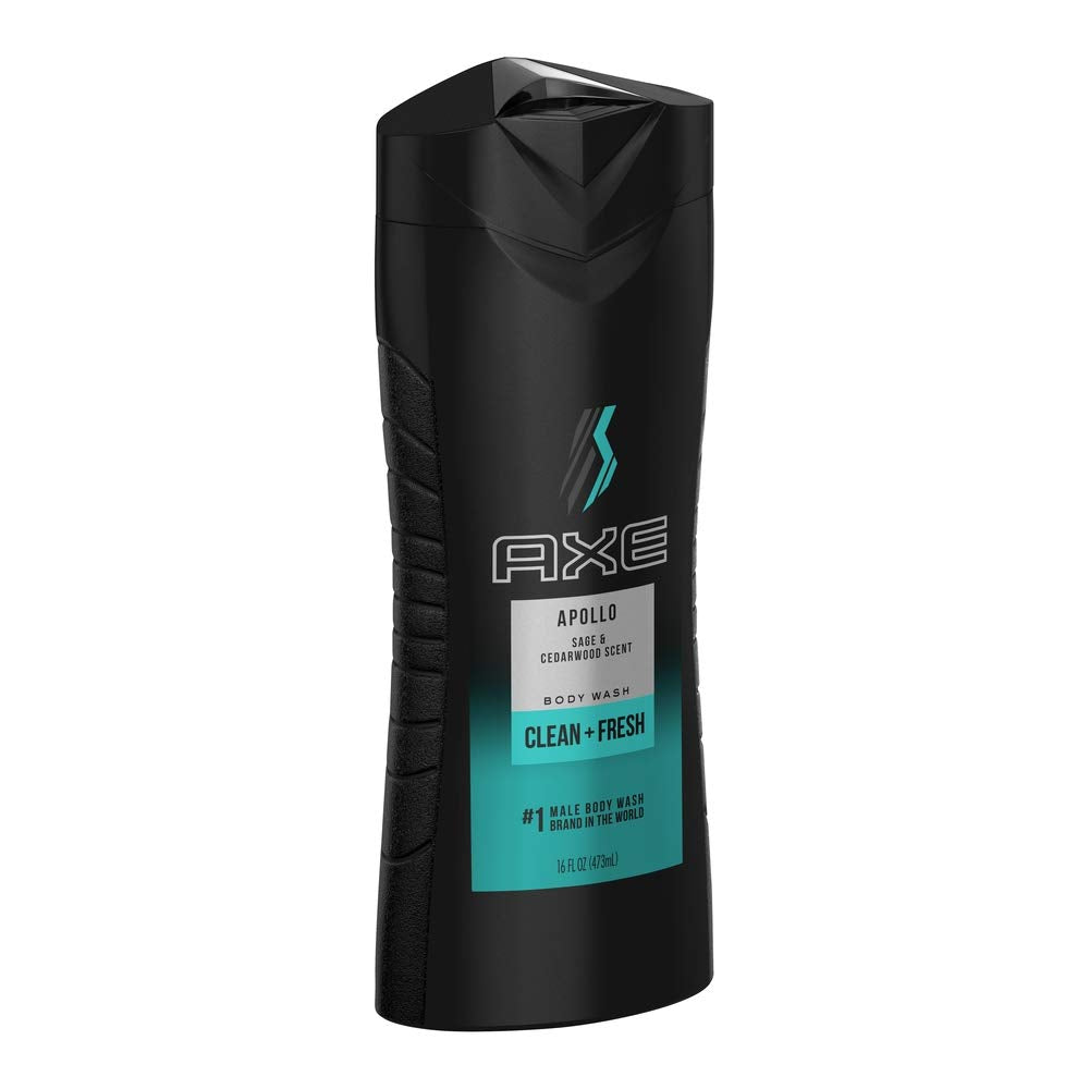 AXE Body Wash for Men, Apollo 16 oz, 4 Count Beauty & Personal Care AXE