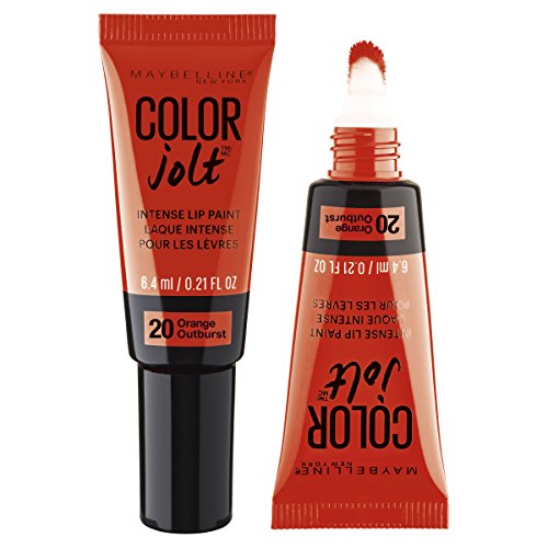 Maybelline Lip Studio Color Jolt Intense Lip Paint, Orange Outburst, 0.21 fl. oz. Beauty & Personal Care MAYBELLINE