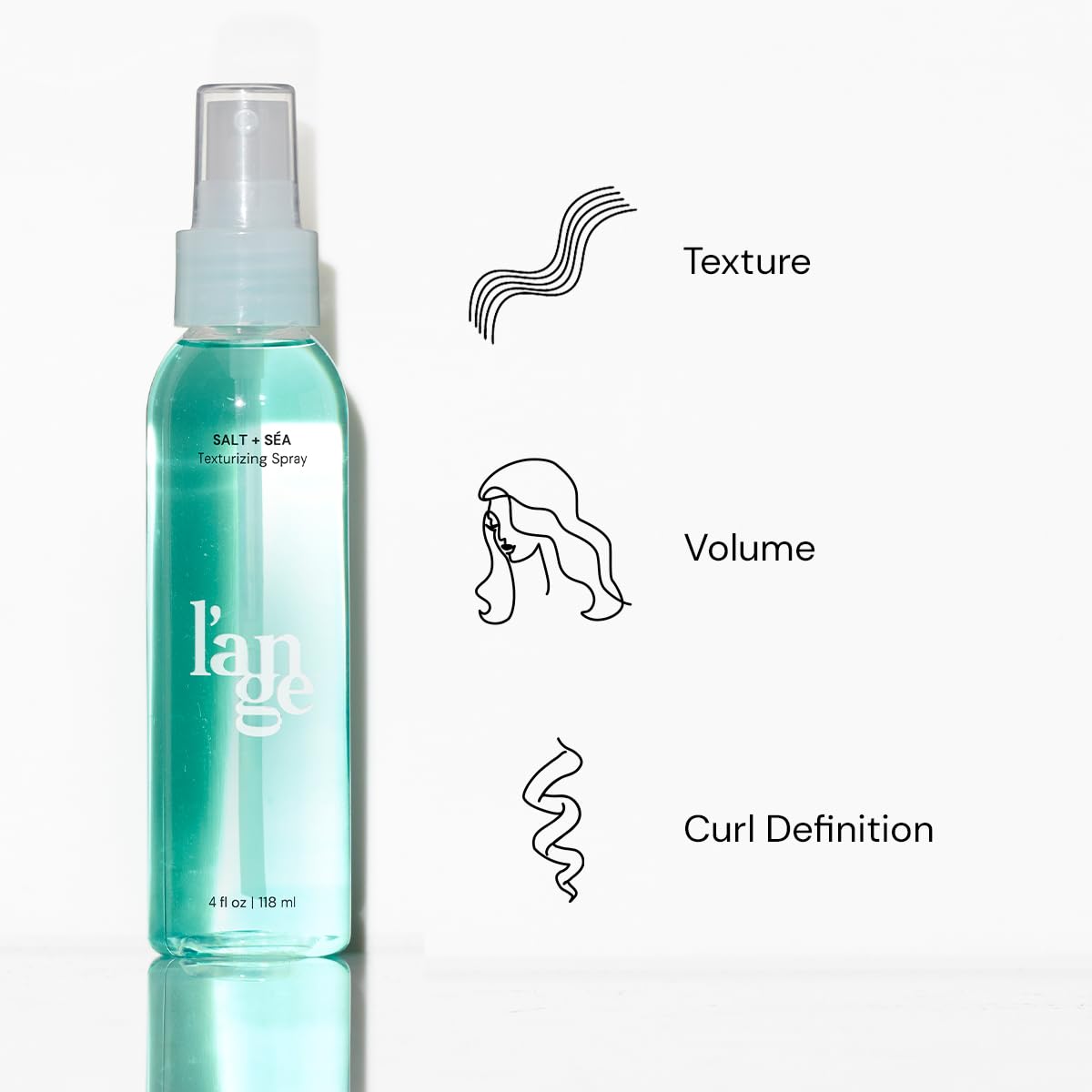 L'ANGE HAIR Sea Salt Texturizing Spray For Effortless Beachy Waves & Volume | Mineral-infused Sea Salt Hair Spray For Touchable Hold & Long-lasting Beauty & Personal Care L'ANGE HAIR