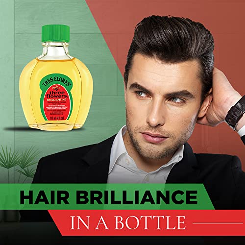 Three Flowers Brilliantine Liquid, 4 Ounce Beauty & Personal Care Three Flowers