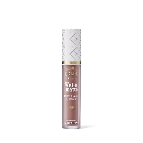 Joah Wat-a-matte Matte Liquid Lipstick - JMLS01 Peanut Butter 0.15 fl oz (Pack of 1) Beauty & Personal Care JOAH