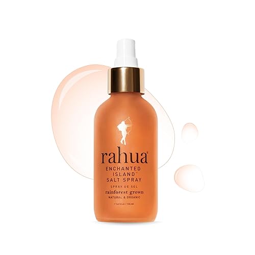 Rahua Enchanted Island Salt Spray, Vegan Texturizing Beach Waves Spray, Made with Sea Salt, Passion Fruit, Aloe, Morete Oil & Guayusa, Styling Mist Beauty & Personal Care Rahua