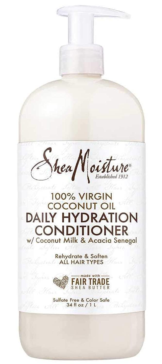 SheaMoisture 100% Virgin Coconut Oil Daily Hydration Conditioner, 13 Ounce Beauty & Personal Care Shea Moisture