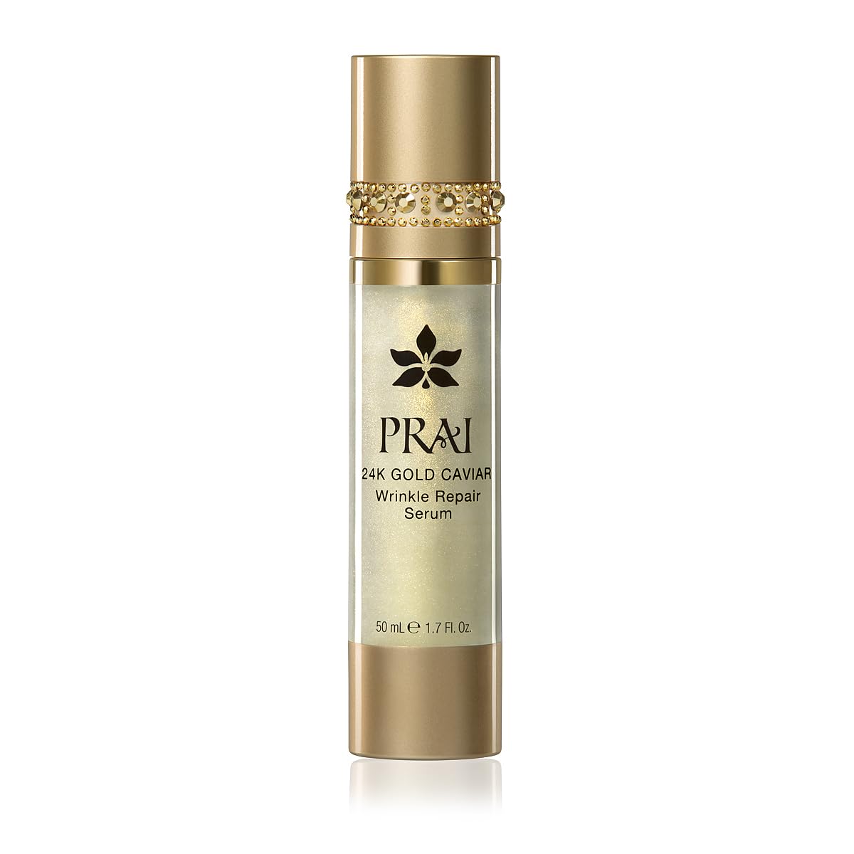 PRAI Beauty 24K Gold Caviar Wrinkle Repair Serum for Face | Anti-Aging Serum with Hyaluronic Acid to Plump and Fill In Wrinkles | Anti-Wrinkle Serum Beauty & Personal Care PRAI