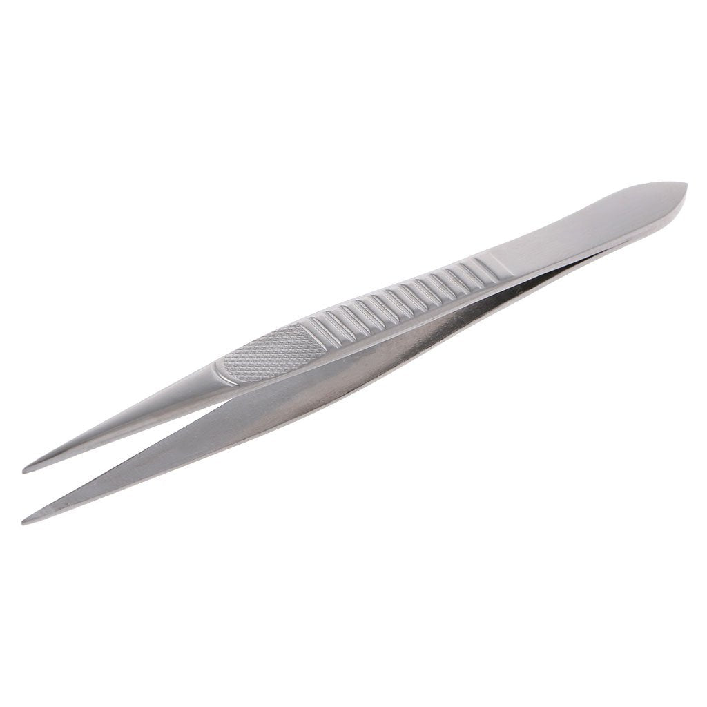 Professional Straight Fine Point Tweezers For Eyelash Extension Stainless Steel Beauty and Personal Care Vdaxvme