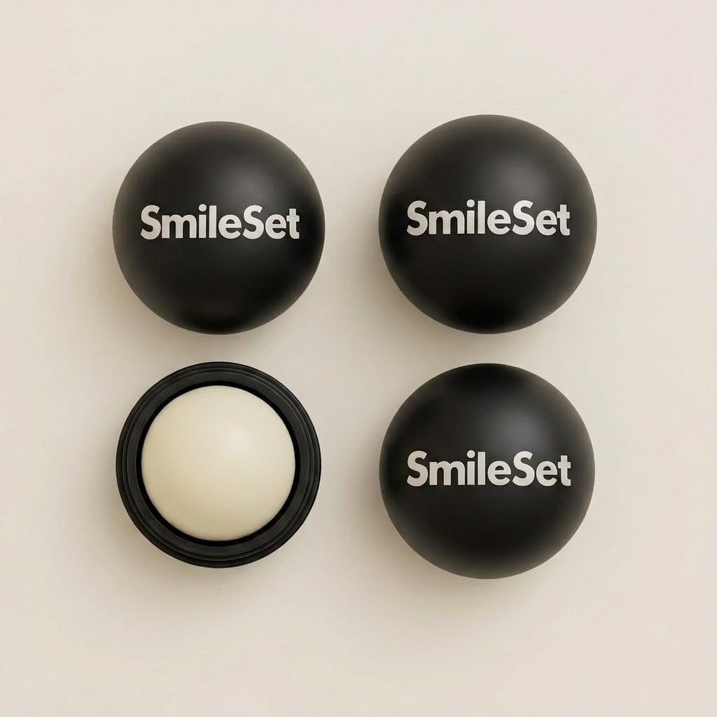 Smile Set Premium Hydrating Lip Balm Sphere - Lasting Lip Hydration - Sphere Applicator - (Pack of 4) Beauty and Personal Care SmileSet