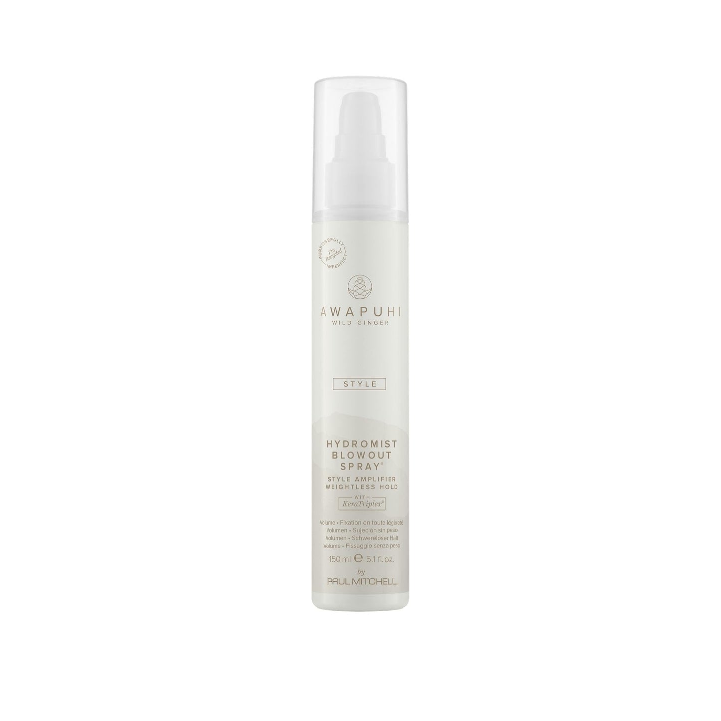 Awapuhi Wild Ginger by Paul Mitchell HydroMist Blowout Spray, Style Amplifier, Weightless Hold, For All Hair Types, 5.1 fl. oz. Beauty & Personal Care Awapuhi Wild Ginger