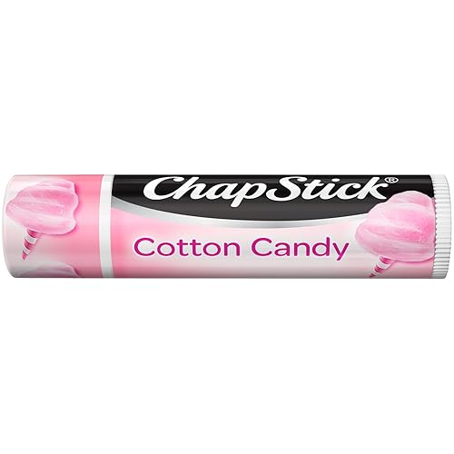 ChapStick Lip Balm, Cotton Candy - Fun & Yummy Moisturizing Lip Care for Dry, Cracked Lips, 0.15 Oz Ea Beauty & Personal Care ChapStick