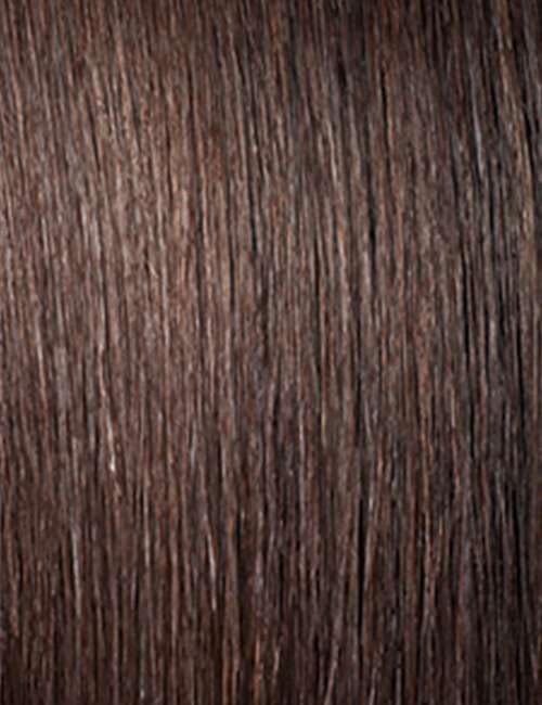 Outre Purple Pack Brazilian Premium Human Hair Blend Feather Crochet Braid - Feather Type 4 Frappe 12" (DARK BROWN 2)