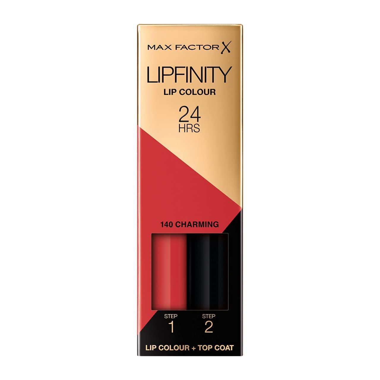 Max Factor Lipfinity Lipstick for Women, # 140 Charming, 0.14 Ounce Beauty & Personal Care Max Factor