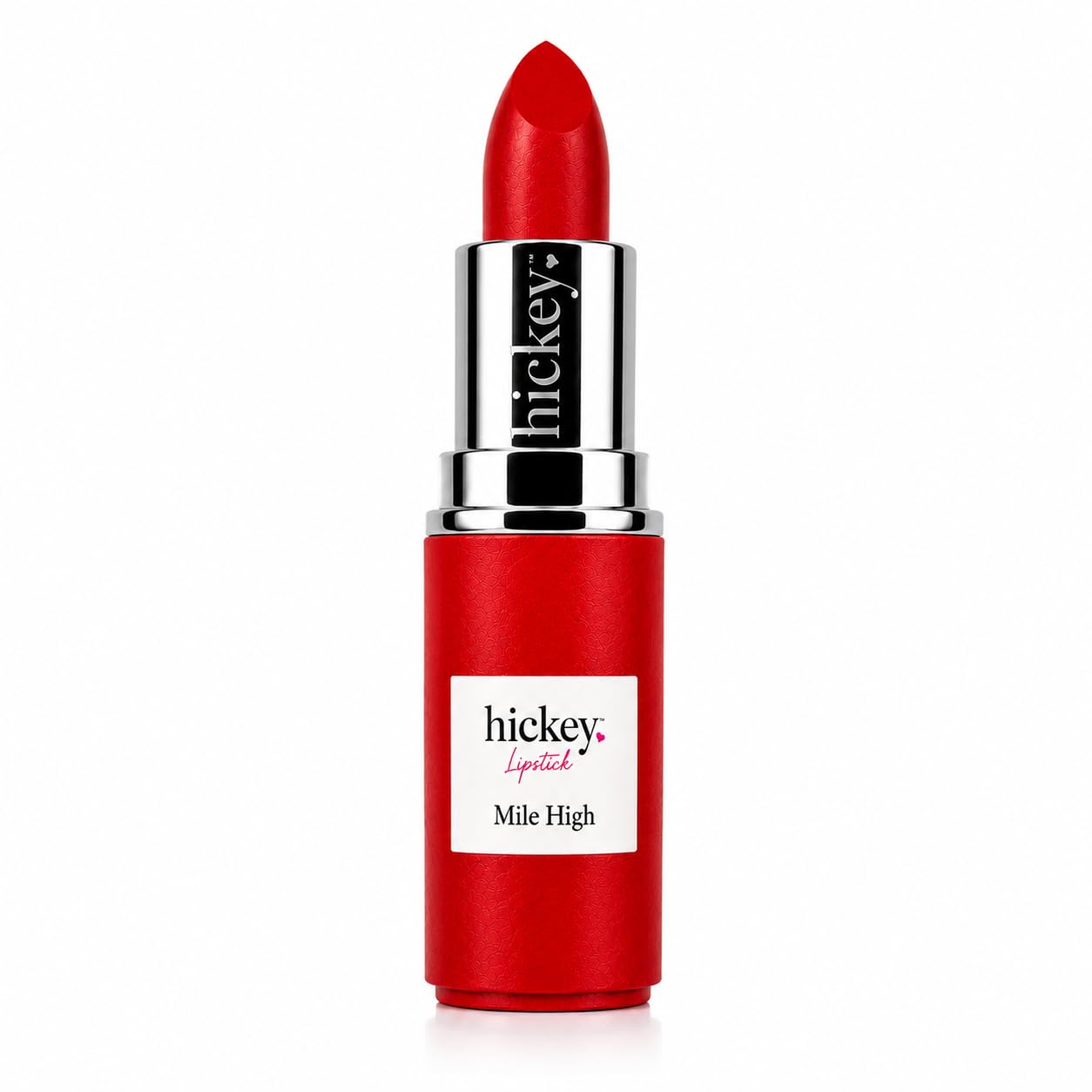 Hickey Lipstick Mile High Organic Perfect Red Lipstick Refill - Long Lasting Lipstick for Women - Hydrating & Moisturizing Shade, Best Lip Color for Beauty & Personal Care Hickey