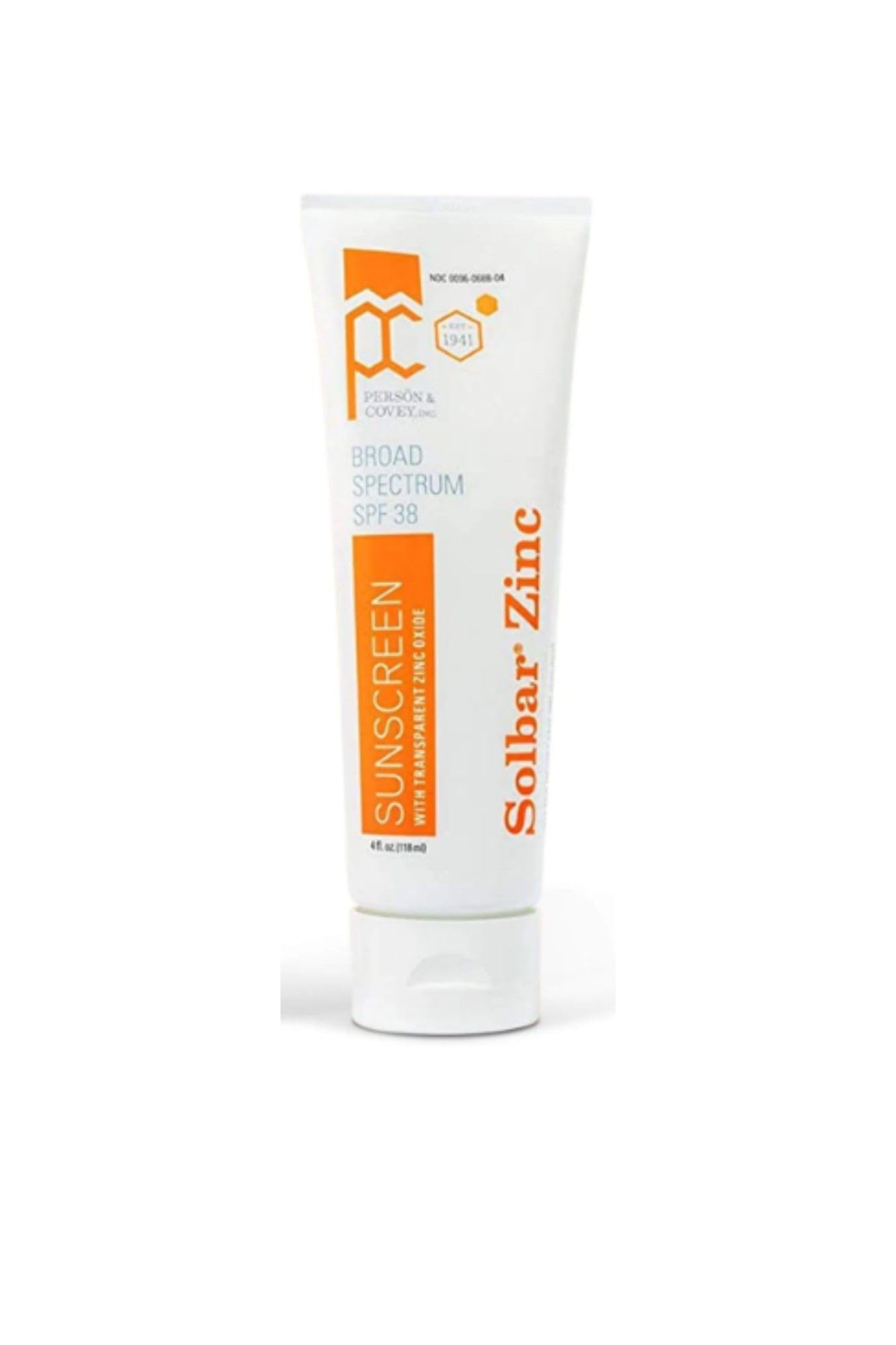 Solbar Zinc Sun Protection Cream SPF 38 4 oz (Pack of 2) Beauty & Personal Care Solbar