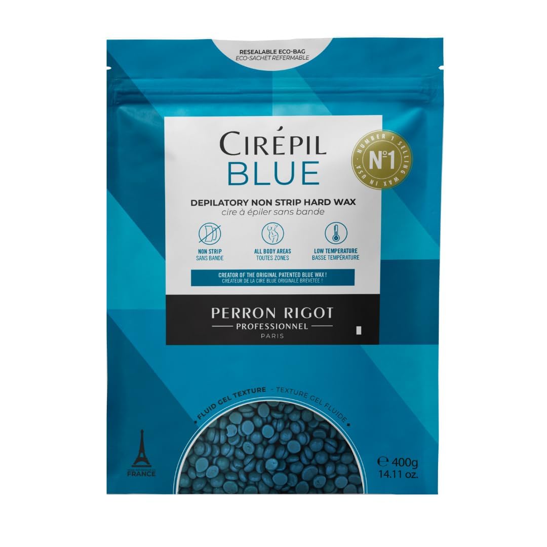 Cirepil BLUE Stripless Hard Wax Beads Bag 28.22oz / 800g Beauty and Personal Care Cirepil
