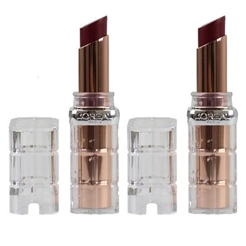 Pack of 2 L'Oreal Paris Colour Riche Plump and Shine Lipstick, Wild Fig Plump #108 Beauty & Personal Care L'Oreal Paris