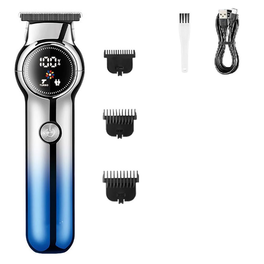 GLESVOWIO Pro Hair Clipper Powerful Cordless Electric Professional Barber Beard Finishing Machine Beauty and Personal Care GLESVOWIO