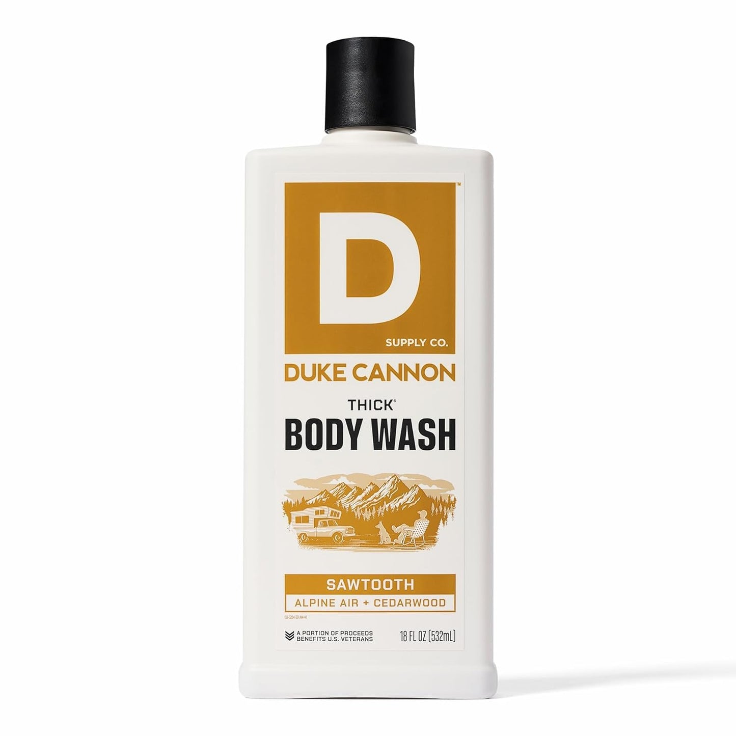 Duke Cannon Supply Co. Mens THICK Body Wash - Free of Sulfate, Paraben, & Phthalates Leaving Skin Soft and Hydrated - High Viscosity Odor Protection Beauty & Personal Care Duke Cannon Supply Co.