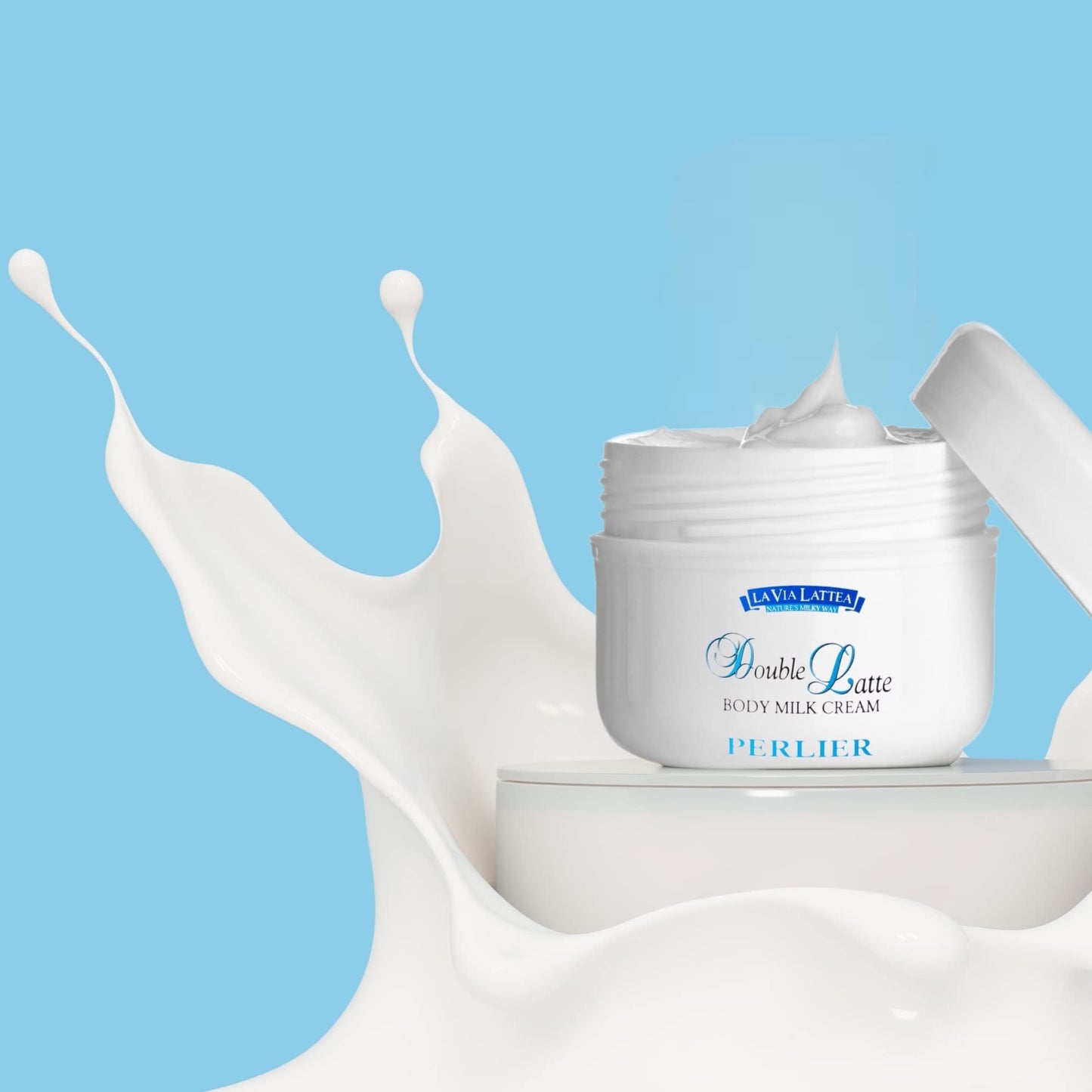 Perlier Double Latte Body Milk Cream For Senitive Skin ~ 6.7oz Beauty & Personal Care Perlier