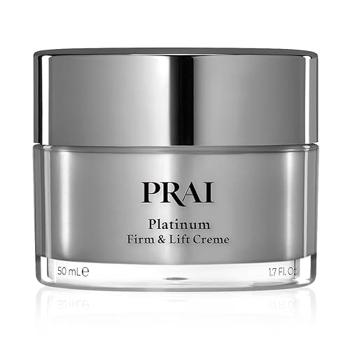 PRAI Beauty Platinum Firm and Lift Creme, Firming and Hydrating Face Moisturizer for Dry Skin and All Skin Types, Face Moisturizer for Skin Firming Beauty & Personal Care PRAI