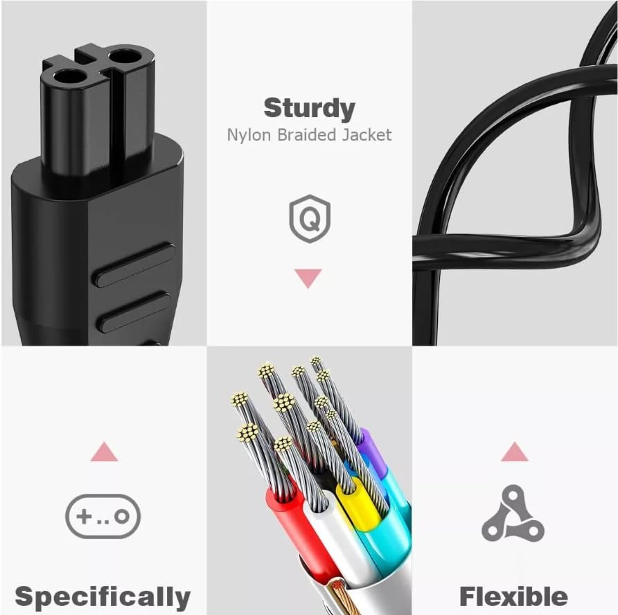 Electric Shaver Charger USB Charging Cable for Remington XR1400 PR1237 PR1335 F4800 F4900 C5870 Power Cord Adapter Travel Portable Beauty and Personal Care Diertudmy