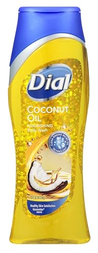 Dial Body Wash Coconut Oil 16 Ounce Nourishing (473ml) (Pack of 2) Beauty & Personal Care Dial