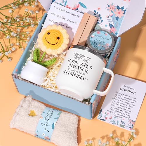 Get Well Gifts for Women, After Surgery Recovery Gifts, Sunflower Gifts for Women Gifts Baskets Feel Better Soon, Birthday Gift Thinking of You Care Beauty and Personal Care GiftPeak